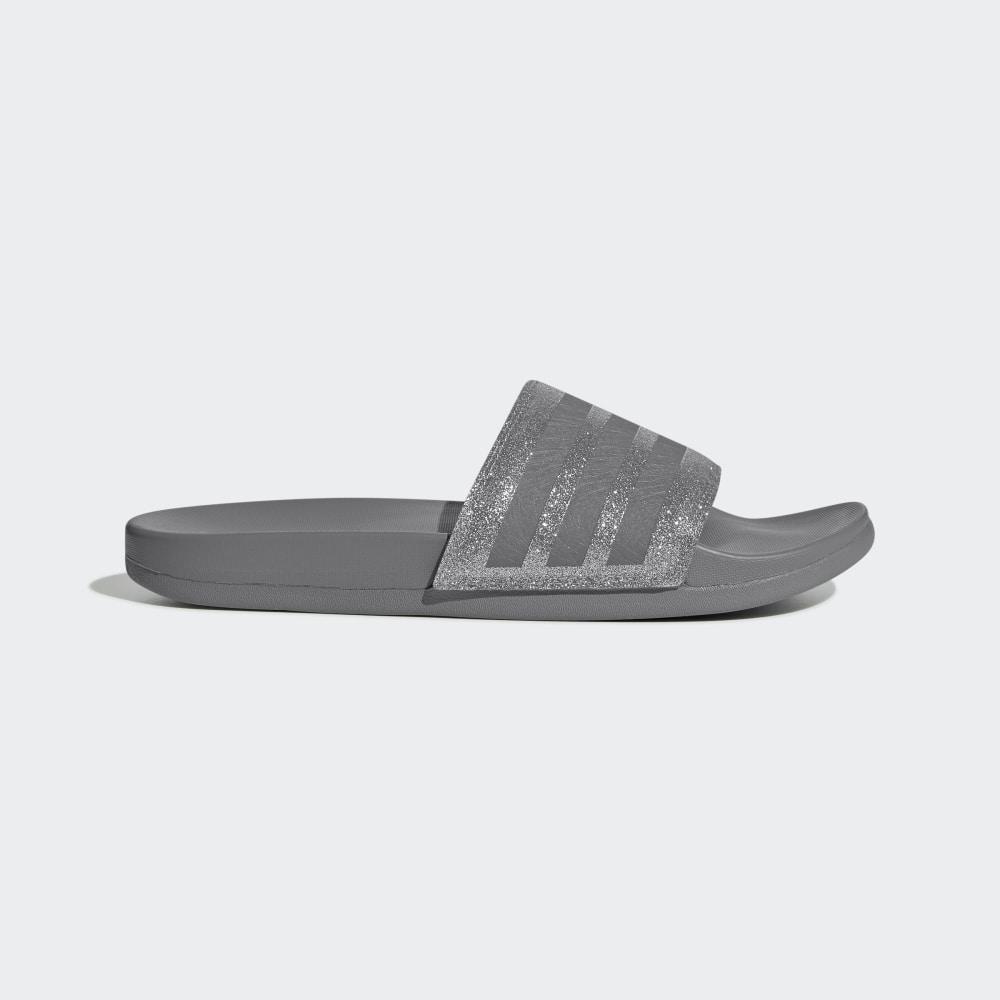 Papuci Adidas Adilette Comfort Dama Romania - Gri/Platină Metal EE6818